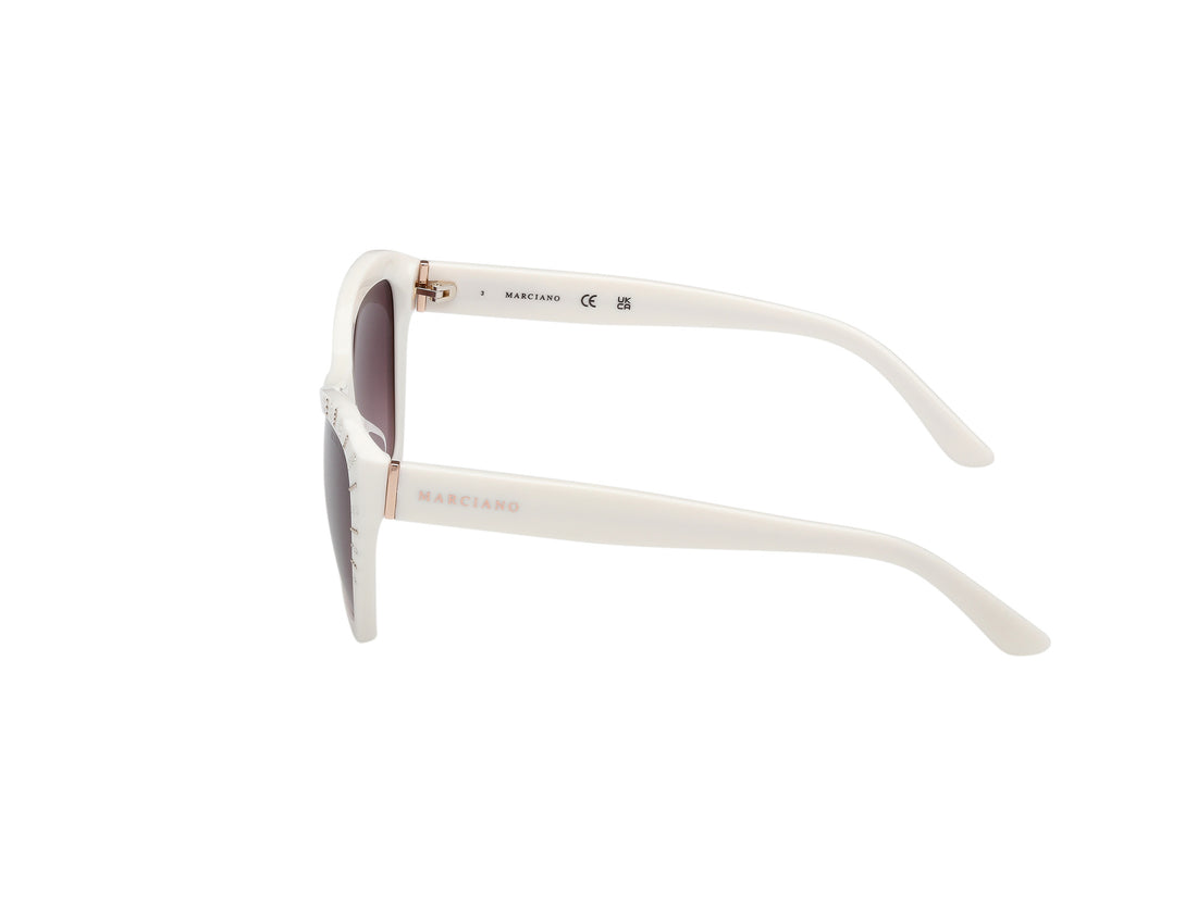 Sonnenbrillen guess by marciano gm00020 21f blanco geometric femenino größe 56mm - Detailansicht