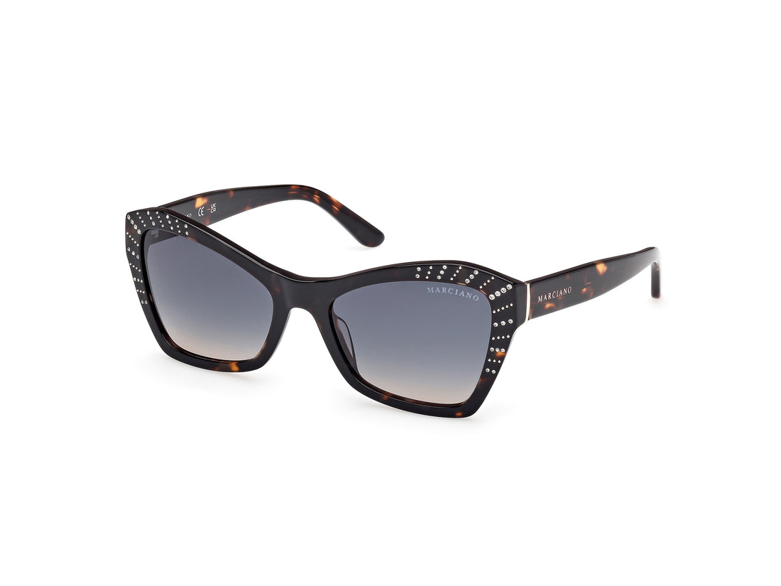 Sonnenbrillen guess by marciano gm00020 52w havana geometric femenino größe 56mm - Hauptansicht