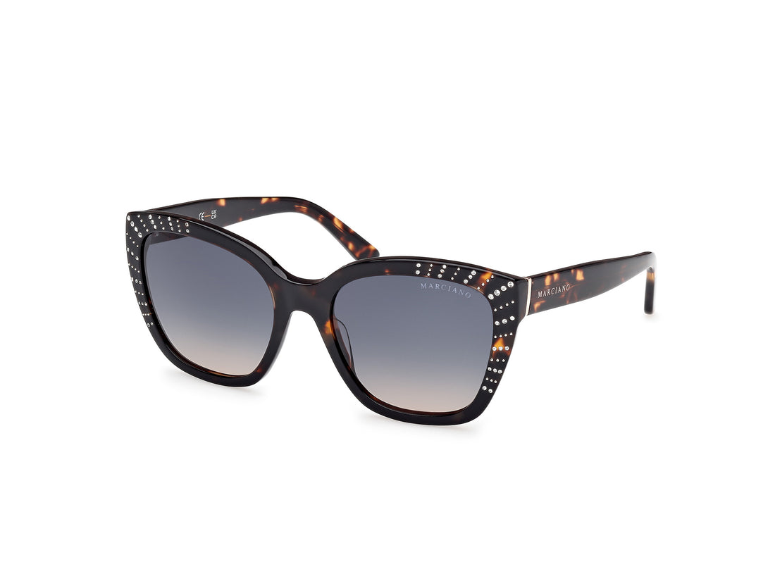Sonnenbrillen guess by marciano gm00021 52w havana square femenino größe 56mm - Hauptansicht