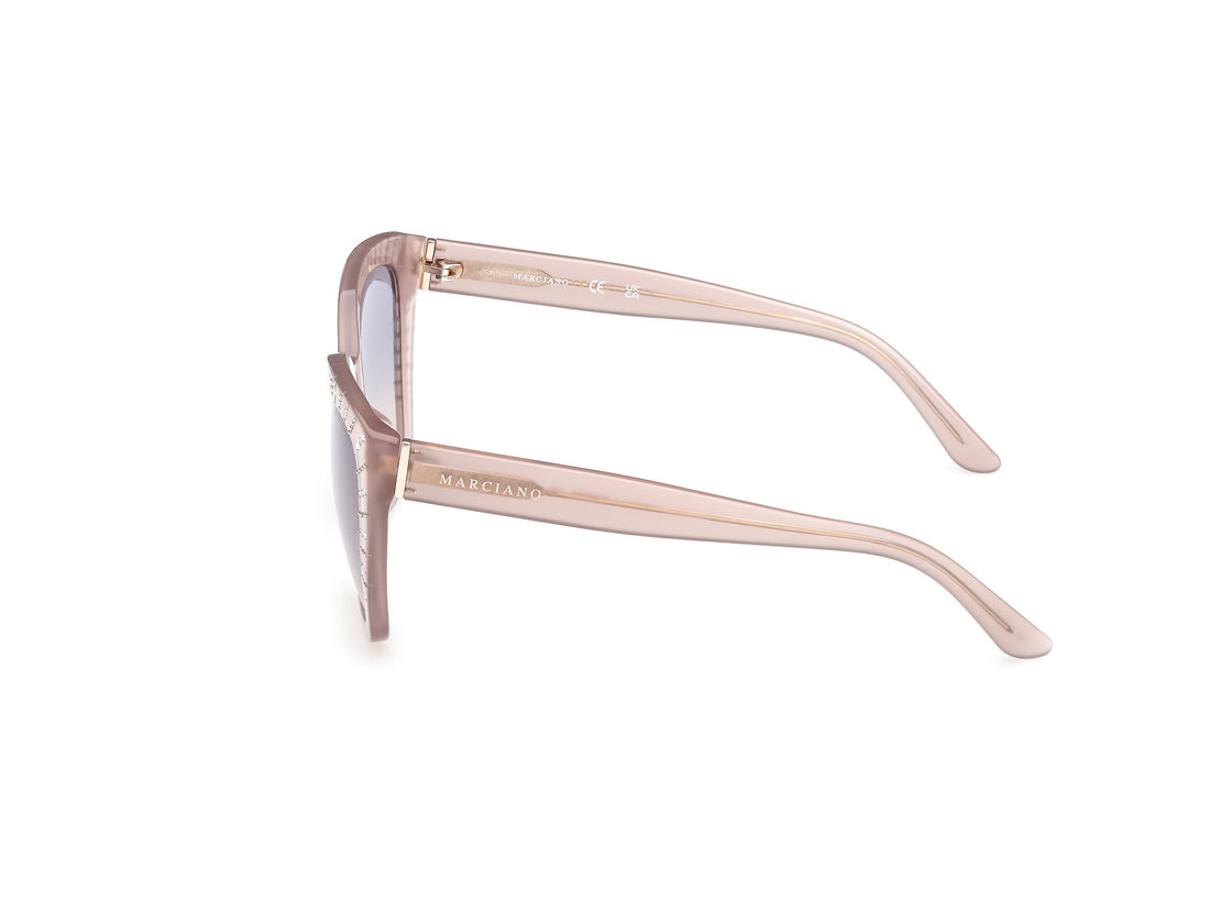 Sonnenbrillen guess by marciano gm00021 57b beige square femenino größe 56mm - Detailansicht