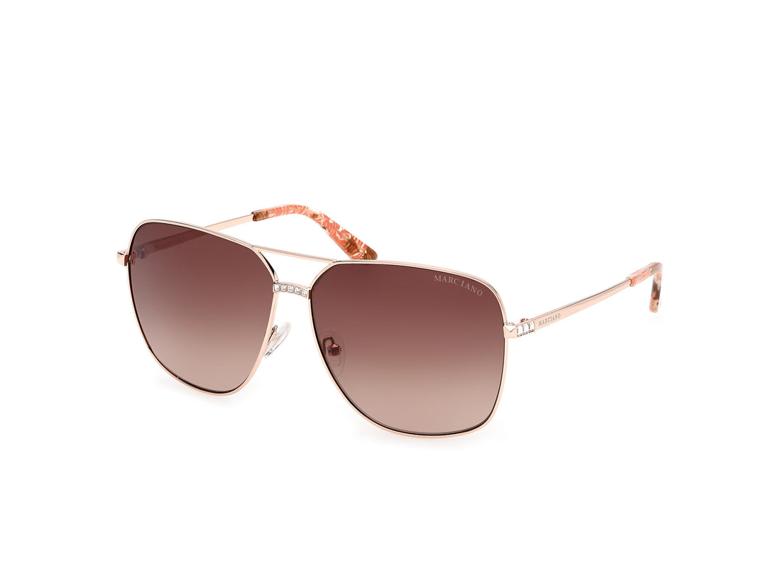 Sonnenbrillen guess by marciano gm00022 28f dorado navigator femenino größe 63mm - Hauptansicht
