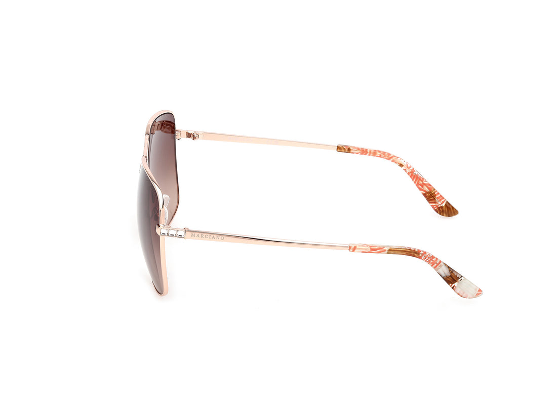 Sonnenbrillen guess by marciano gm00022 28f dorado navigator femenino größe 63mm - Detailansicht