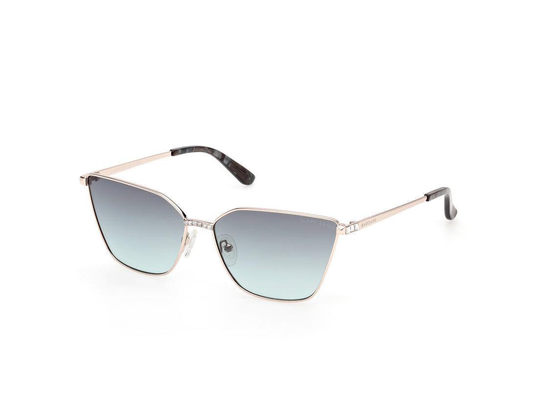 Sonnenbrillen guess by marciano gm00023 32b dorado cat eye femenino größe 60mm - Hauptansicht