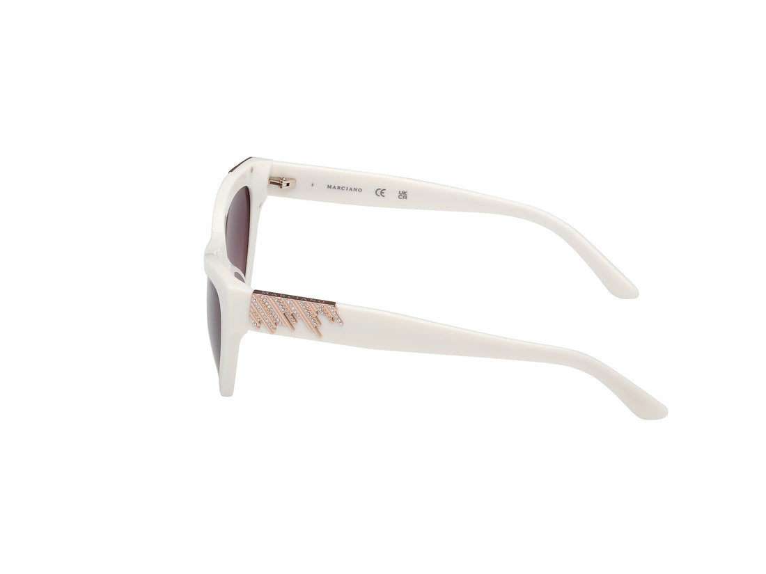 Sonnenbrillen guess by marciano gm00025 21f blanco cat eye femenino größe 53mm - Detailansicht