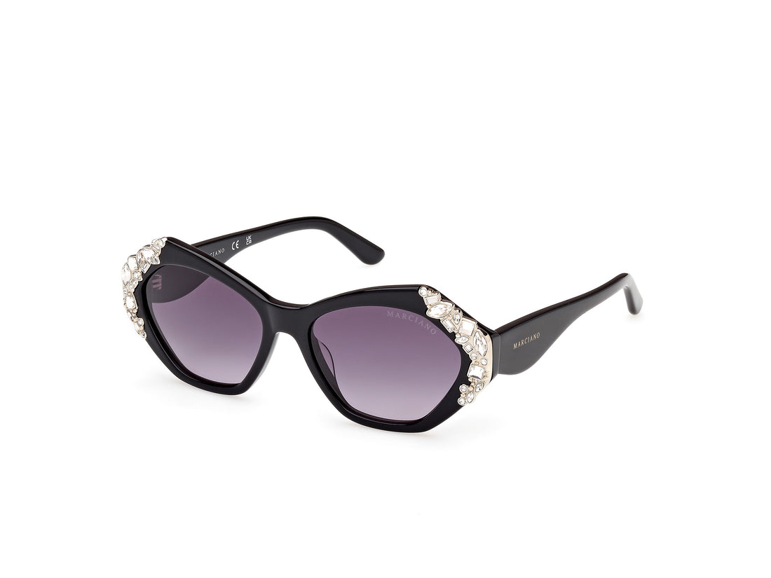 Sonnenbrillen guess by marciano gm00026 01b negro geometric femenino größe 53mm - Hauptansicht