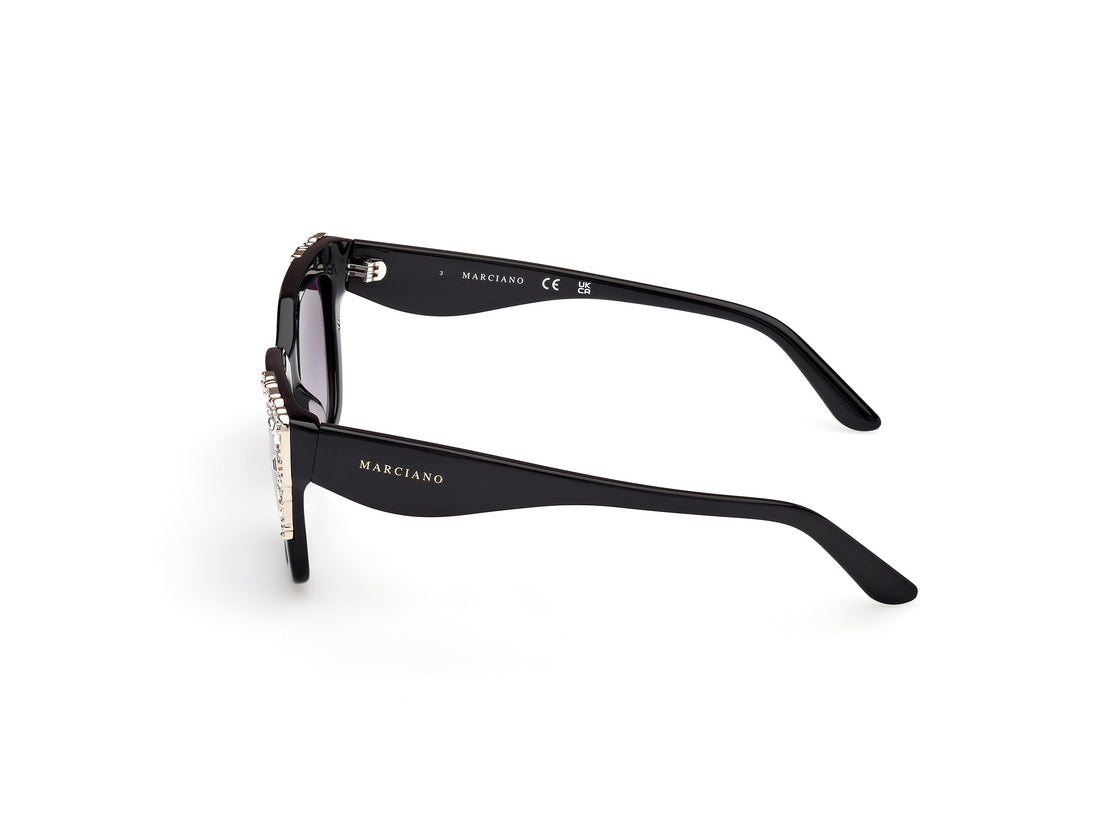 Sonnenbrillen guess by marciano gm00027 01b negro rectangular femenino größe 55mm - Detailansicht