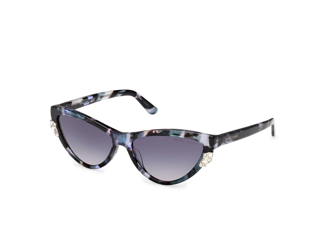 Sonnenbrillen guess by marciano gm00031 92w azul cat eye femenino größe 57mm - Hauptansicht