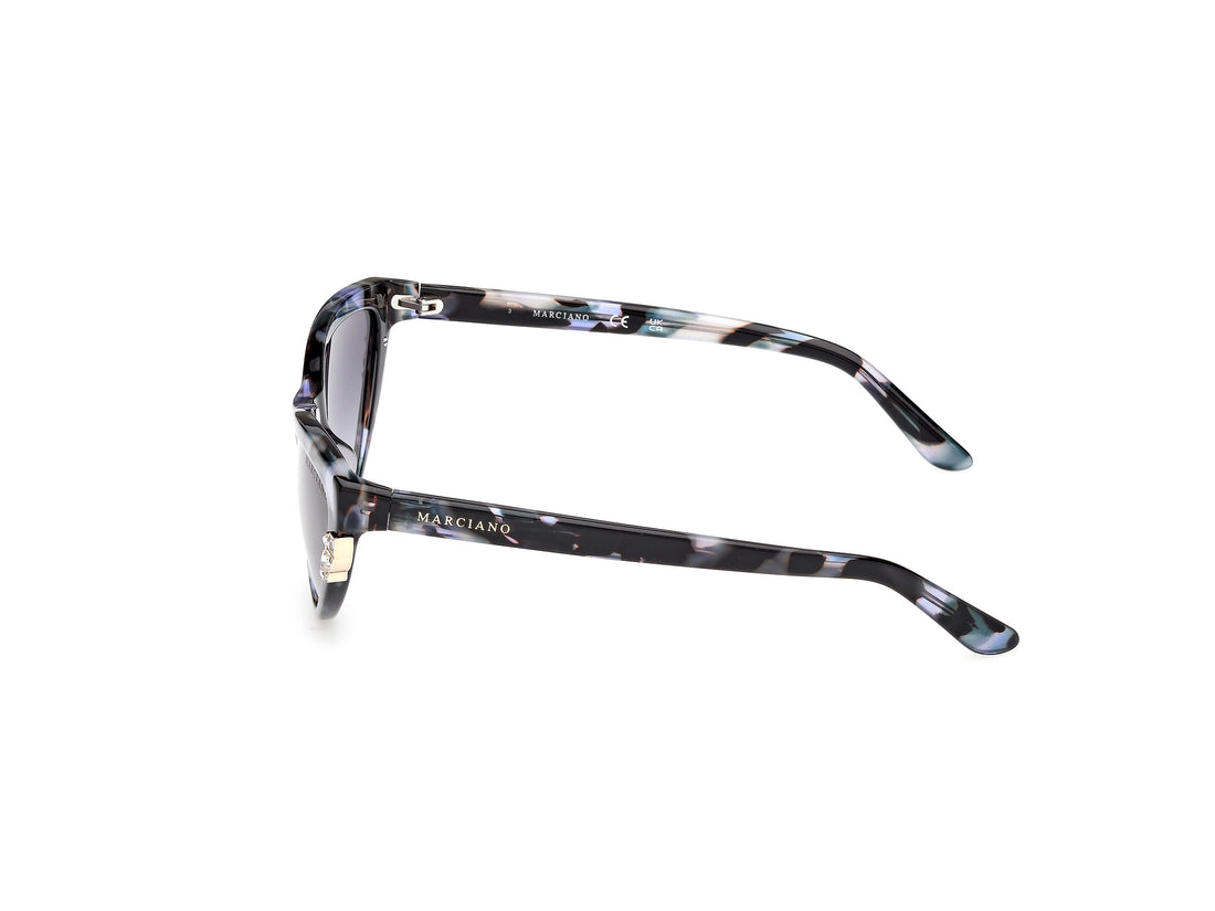 Sonnenbrillen guess by marciano gm00031 92w azul cat eye femenino größe 57mm - Detailansicht