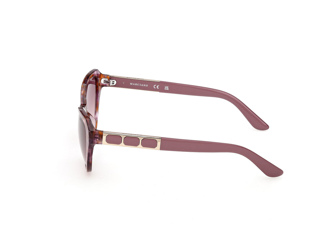 Sonnenbrillen guess by marciano gm00034 83t violeta cat eye femenino größe 55mm - Detailansicht