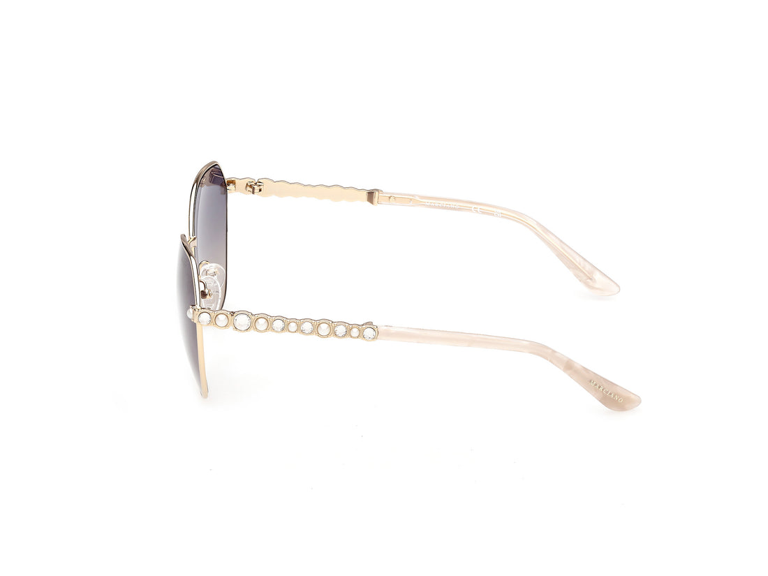 Sonnenbrillen guess by marciano gm00036 33w dorado round femenino größe 58mm - Detailansicht