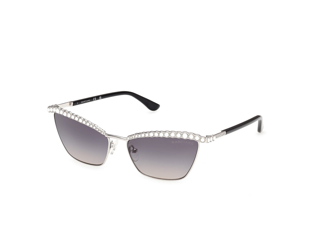 Sonnenbrillen guess by marciano gm00038 10w plateado cat eye femenino größe 57mm - Hauptansicht