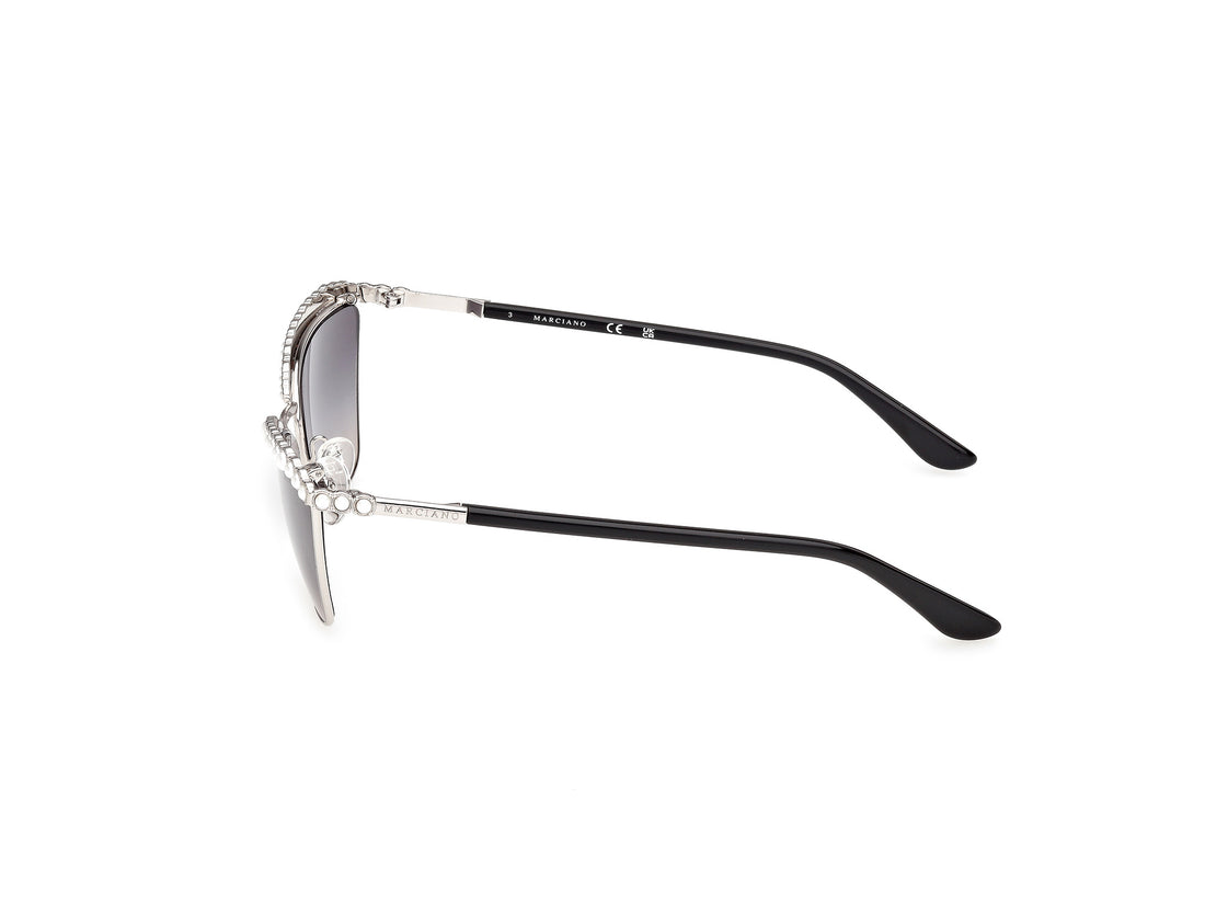 Sonnenbrillen guess by marciano gm00038 10w plateado cat eye femenino größe 57mm - Detailansicht