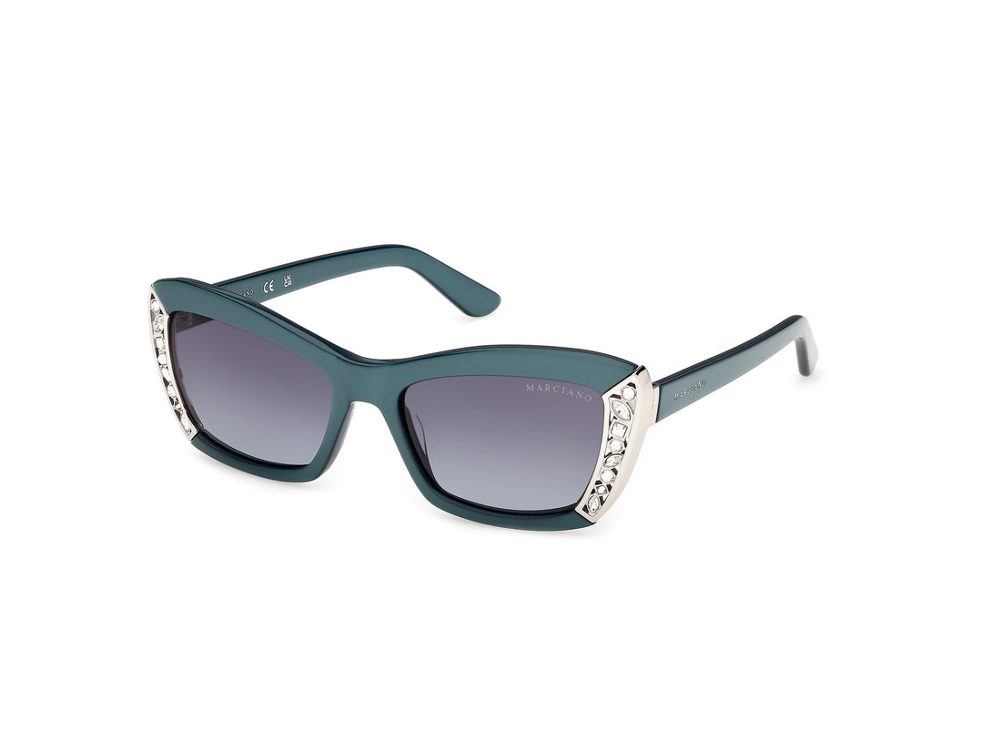 Sonnenbrillen guess by marciano gm00041 87w azul rectangular femenino größe 55mm - Hauptansicht