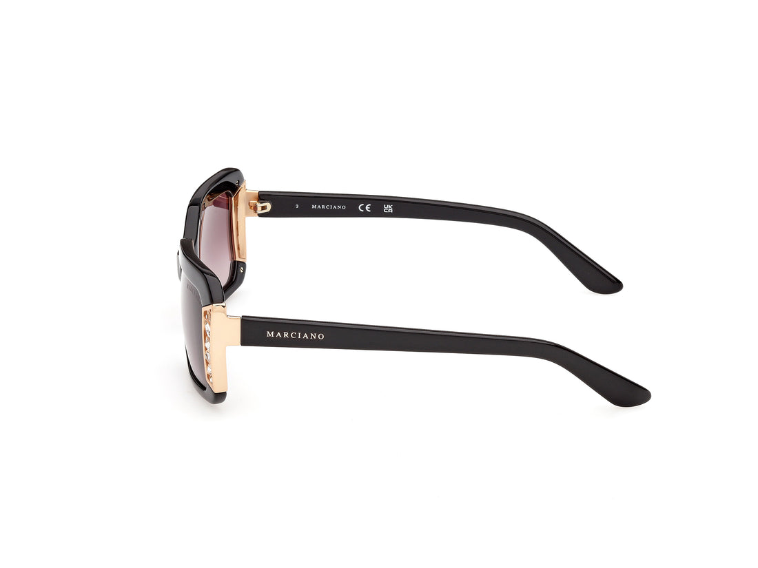 Sonnenbrillen guess by marciano gm00042 01f negro geometric femenino größe 53mm - Detailansicht