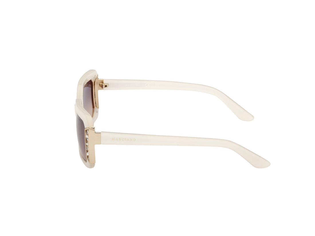 Sonnenbrillen guess by marciano gm00042 25b beige geometric femenino größe 53mm - Detailansicht