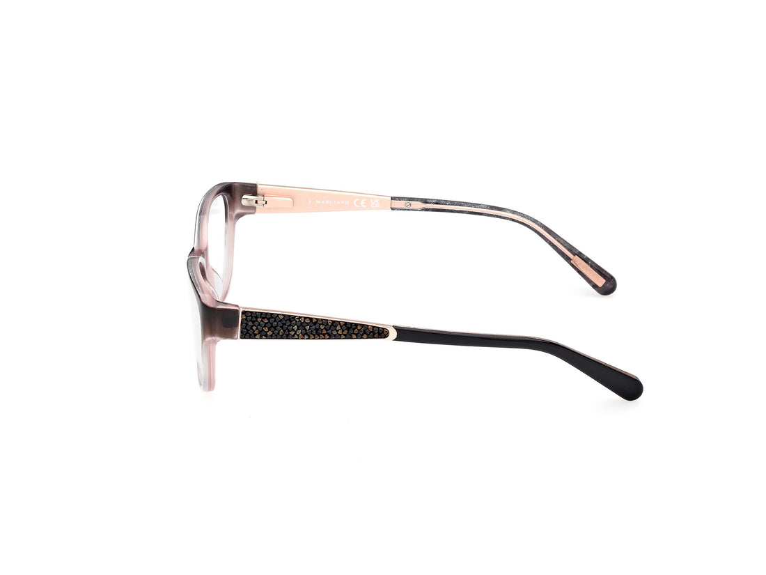 Gafas graduadas guess by marciano gm0243 005 negro square femenino talla 50mm - Vista de detalle