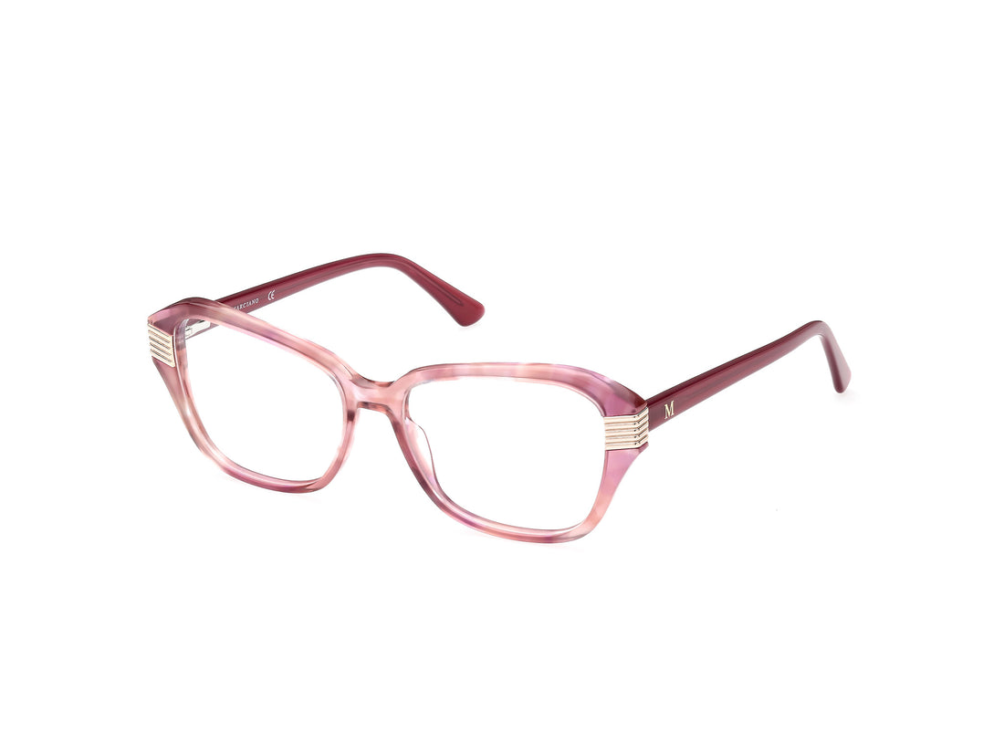 Brillen guess by marciano gm0386 074 rosa geometric femenino größe 49mm - Hauptansicht
