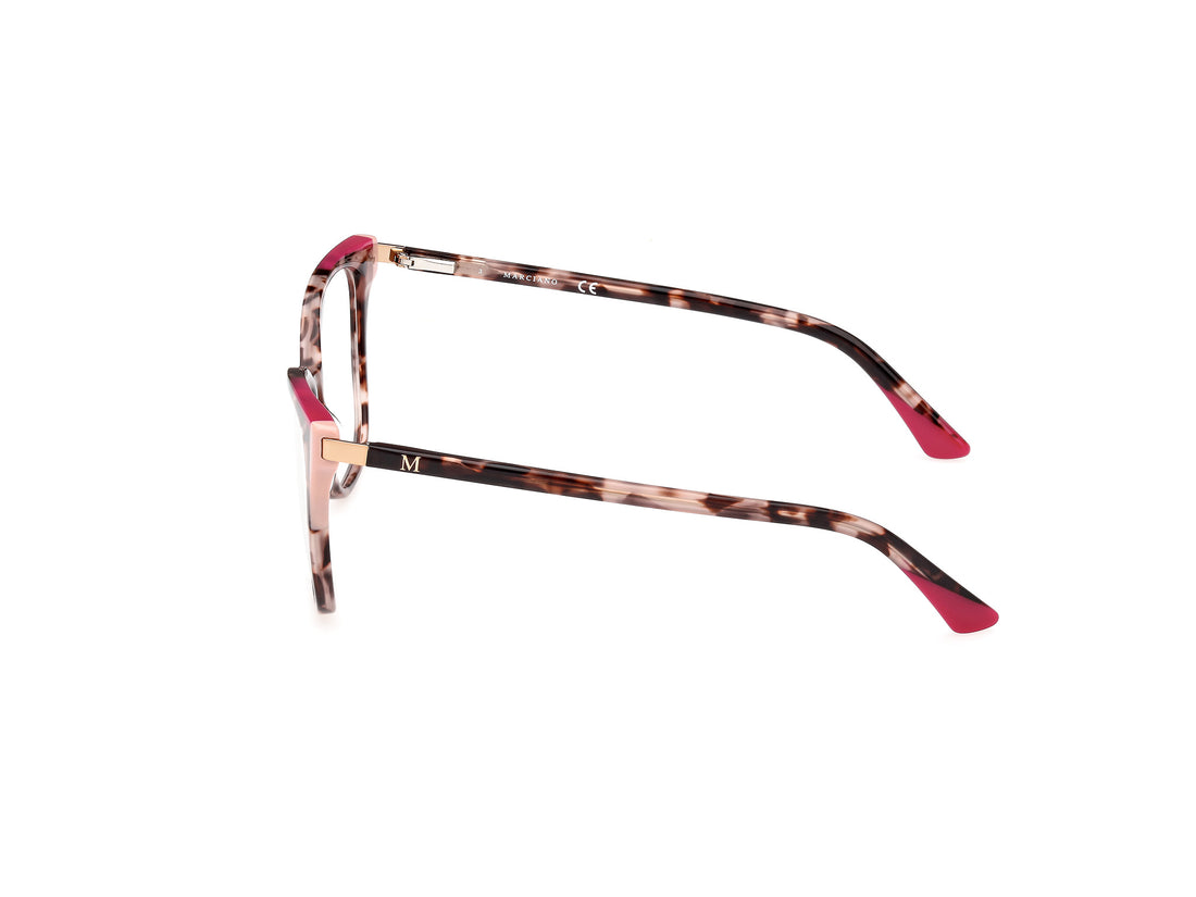 Brillen guess by marciano gm0390 074 rosa cat eye femenino größe 54mm - Detailansicht