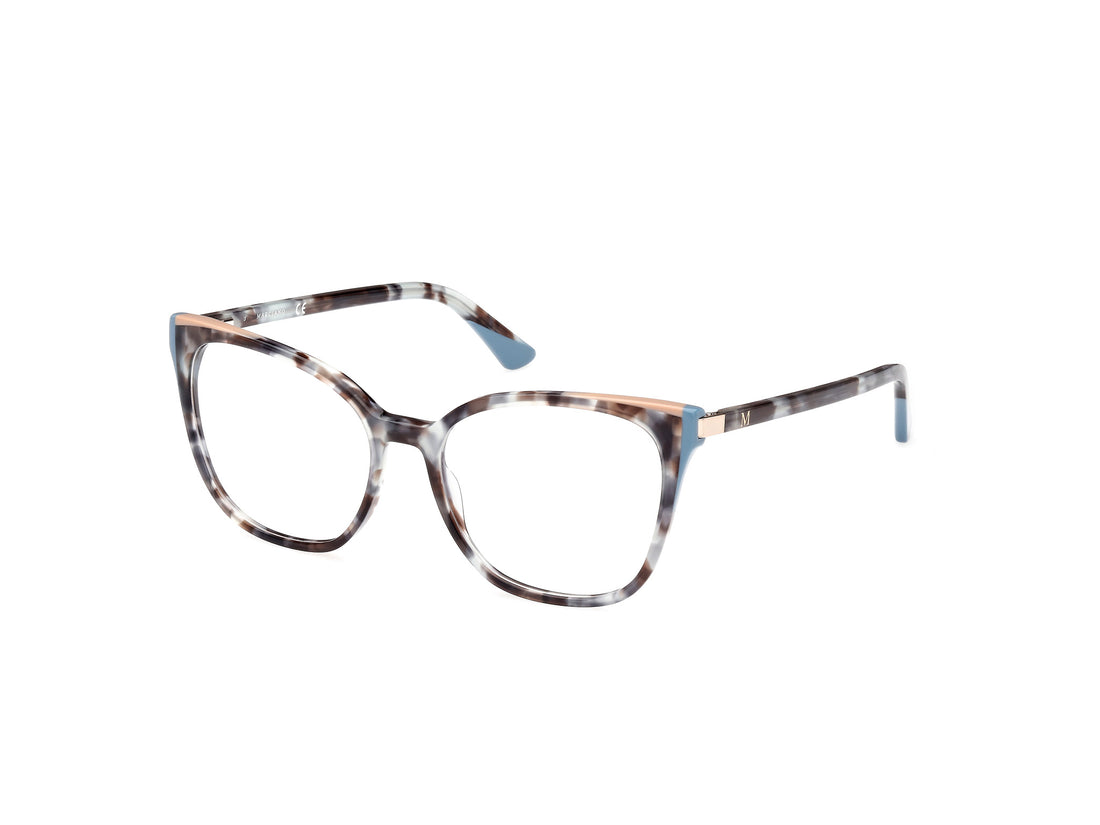 Brillen guess by marciano gm0390 092 azul cat eye femenino größe 54mm - Hauptansicht