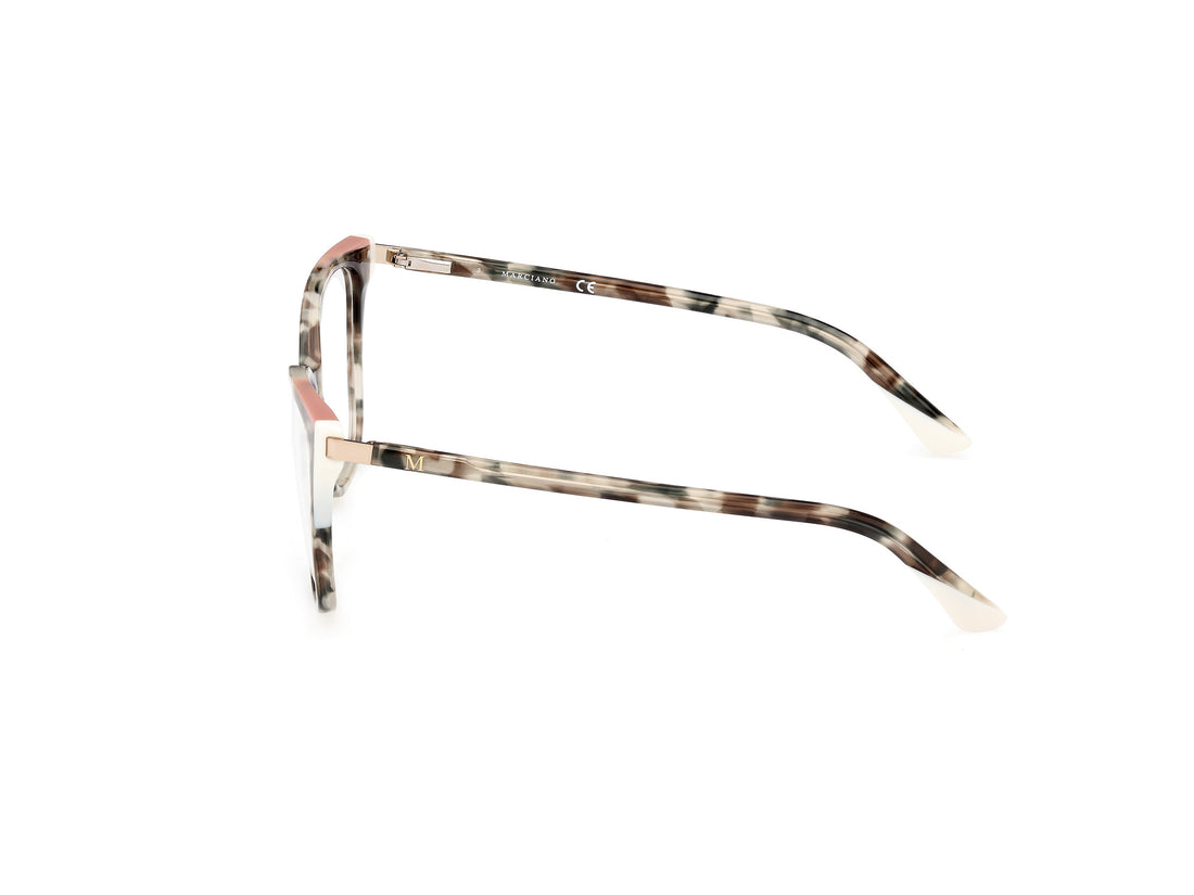 Brillen guess by marciano gm0390 095 verde cat eye femenino größe 54mm - Detailansicht