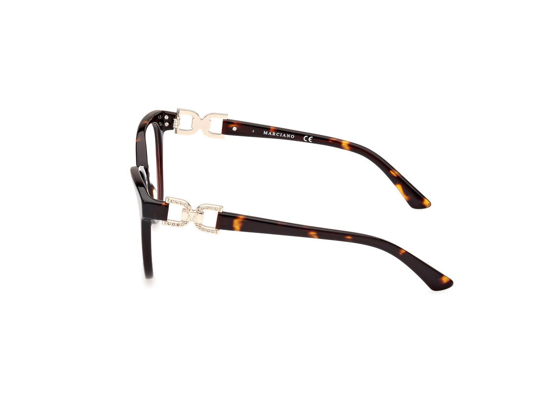 Brillen guess by marciano gm0392 052 havana round femenino größe 53mm - Detailansicht