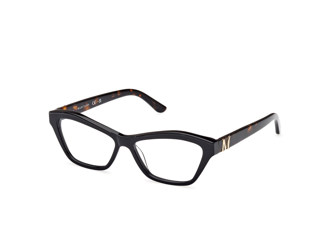 Brillen guess by marciano gm0396 005 negro cat eye femenino größe 55mm - Hauptansicht