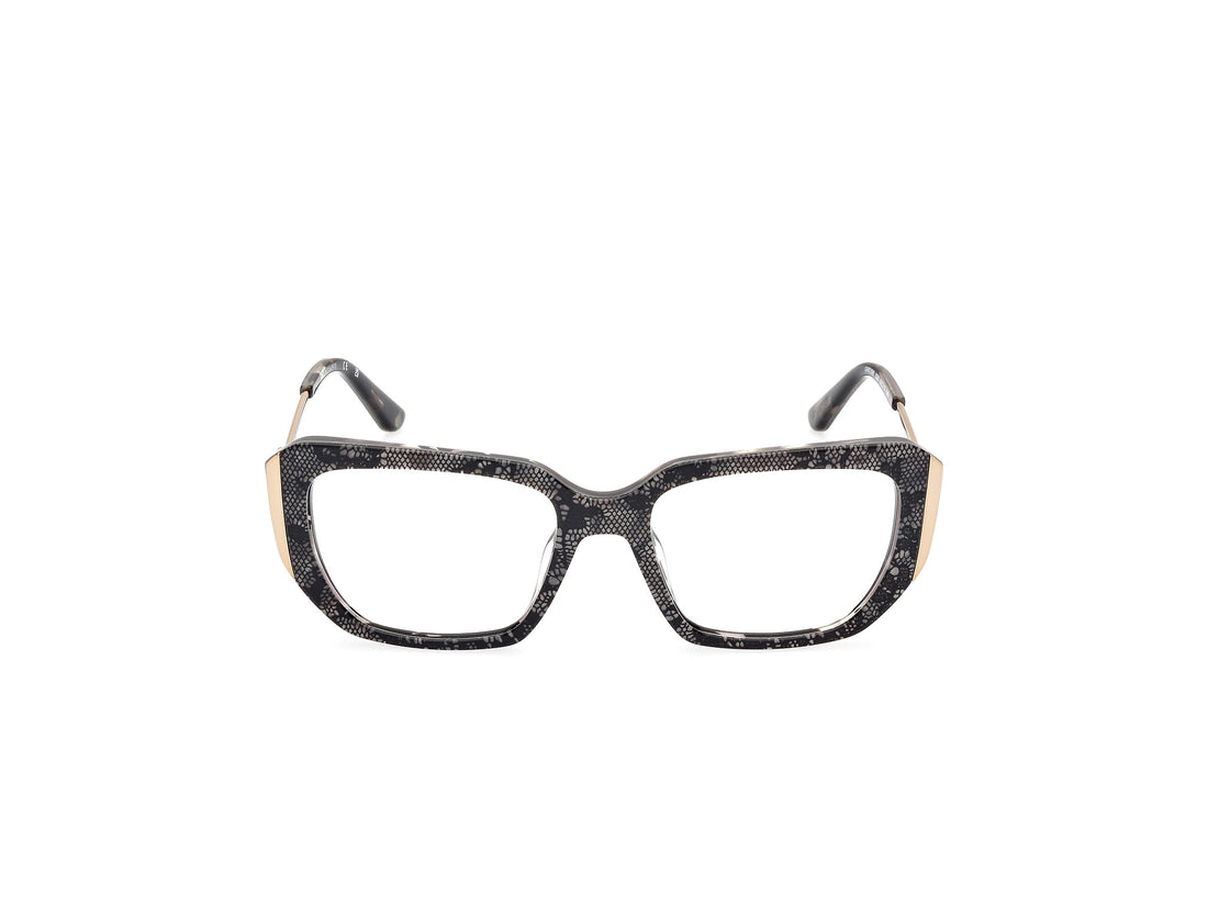 Gafas graduadas guess by marciano gm0398 020 gris rectangular femenino talla 52mm - Vista principal