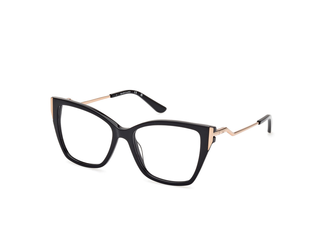 Gafas graduadas guess by marciano gm0399 001 negro square femenino talla 54mm - Vista principal