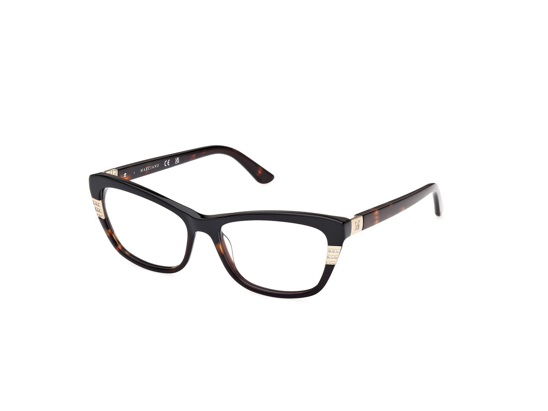 Gafas graduadas guess by marciano gm50010 005 negro rectangular femenino talla 53mm - Vista principal