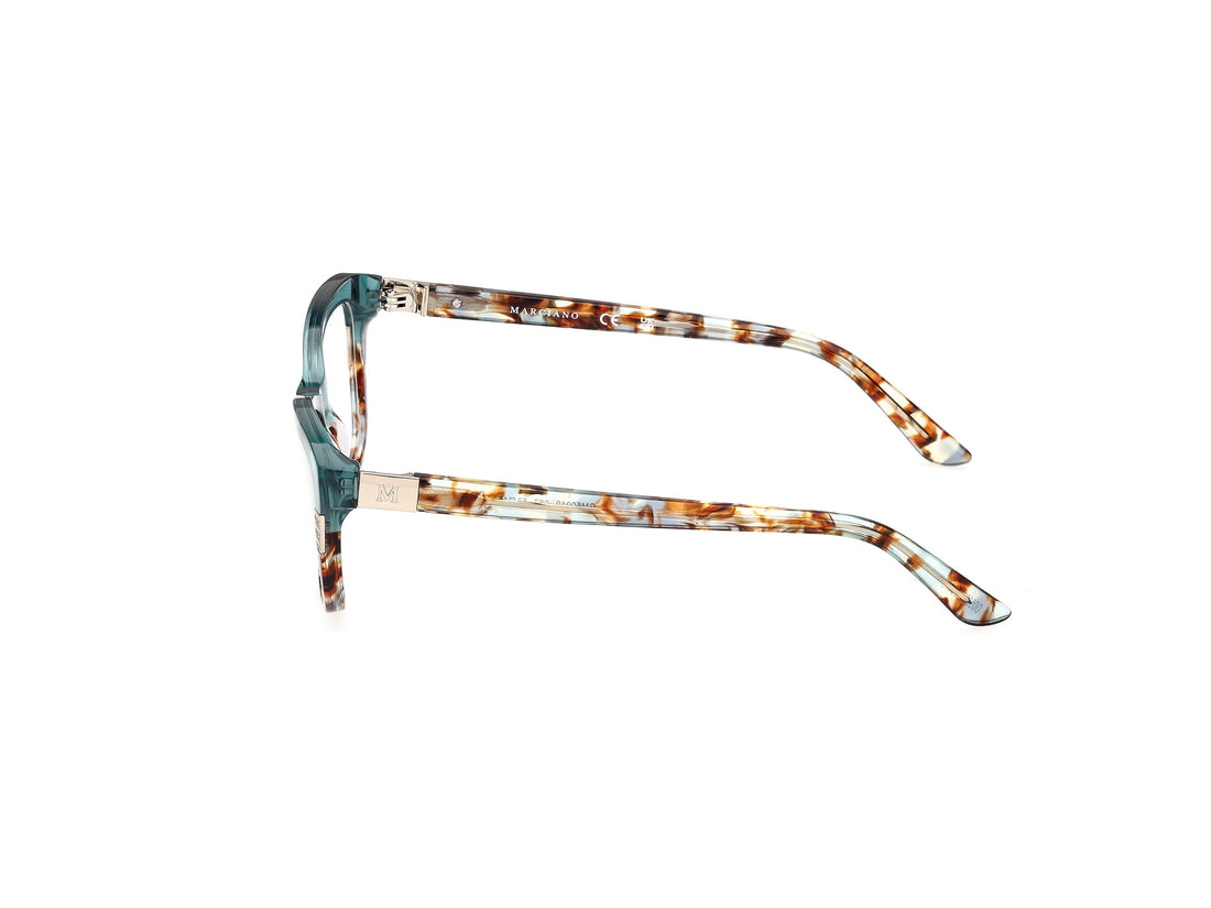 Gafas graduadas guess by marciano gm50010 087 azul rectangular femenino talla 53mm - Vista de detalle