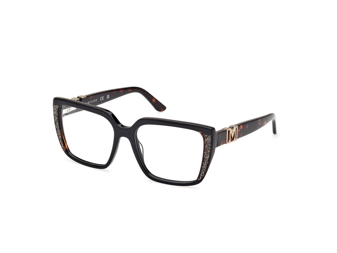 Gafas graduadas guess by marciano gm50013 005 negro square femenino talla 55mm - Vista principal