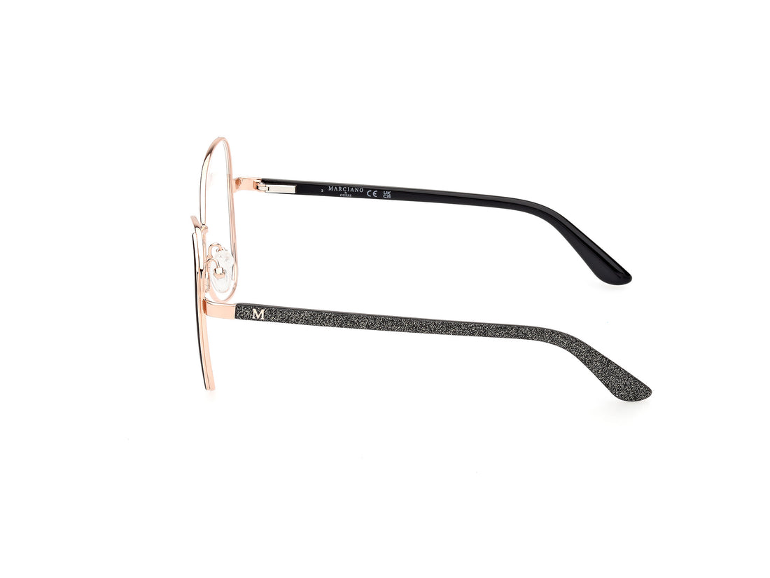 Occhiali da vista guess by marciano gm50015 005 negro butterfly femenino taglia 56mm - Vista dettagliata