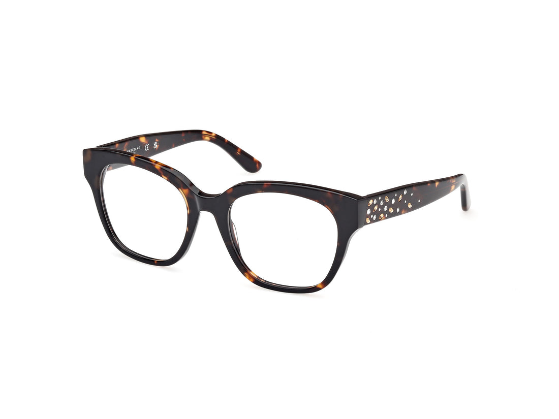 Gafas graduadas guess by marciano gm50017 052 havana square femenino talla 52mm - Vista principal