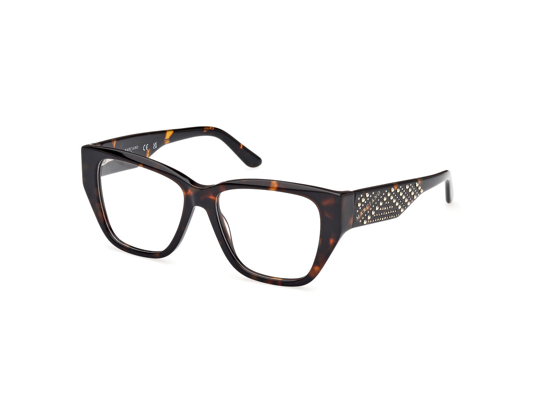 Gafas graduadas guess by marciano gm50019 052 havana square femenino talla 52mm - Vista principal