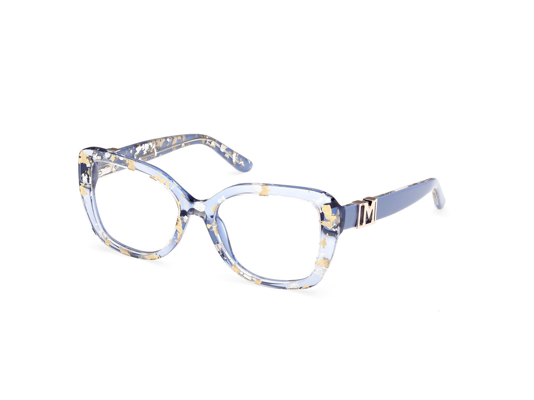 Occhiali da vista guess by marciano gm50027 092 azul rectangular femenino taglia 53mm - Vista principale