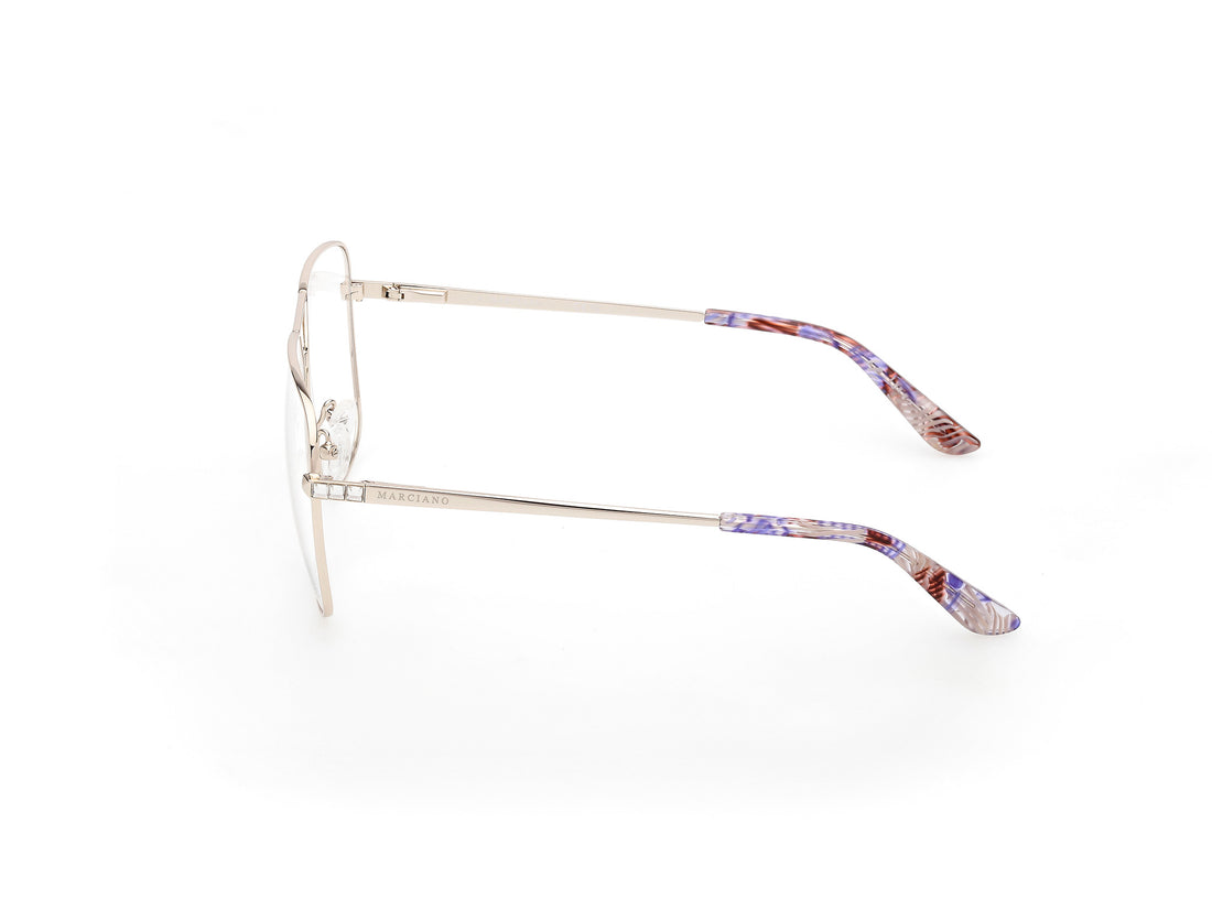 Occhiali da vista guess by marciano gm50029 033 dorado navigator femenino taglia 58mm - Vista dettagliata