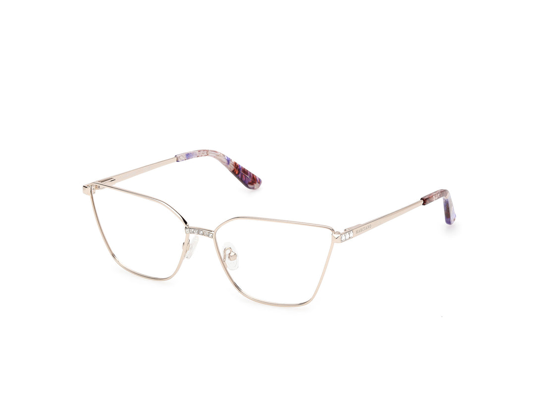 Occhiali da vista guess by marciano gm50030 033 dorado cat eye femenino taglia 57mm - Vista principale