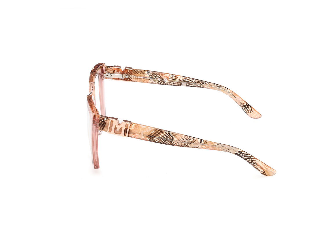 Occhiali da vista guess by marciano gm50032 074 rosa square femenino taglia 54mm - Vista dettagliata