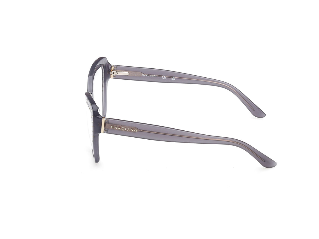 Occhiali da vista guess by marciano gm50034 020 gris butterfly femenino taglia 53mm - Vista dettagliata