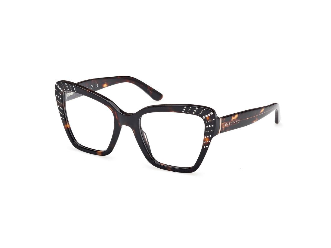 Occhiali da vista guess by marciano gm50034 052 havana butterfly femenino taglia 53mm - Vista principale