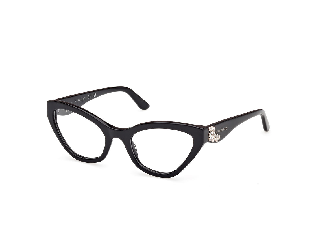 Occhiali da vista guess by marciano gm50038 001 negro cat eye femenino taglia 53mm - Vista principale