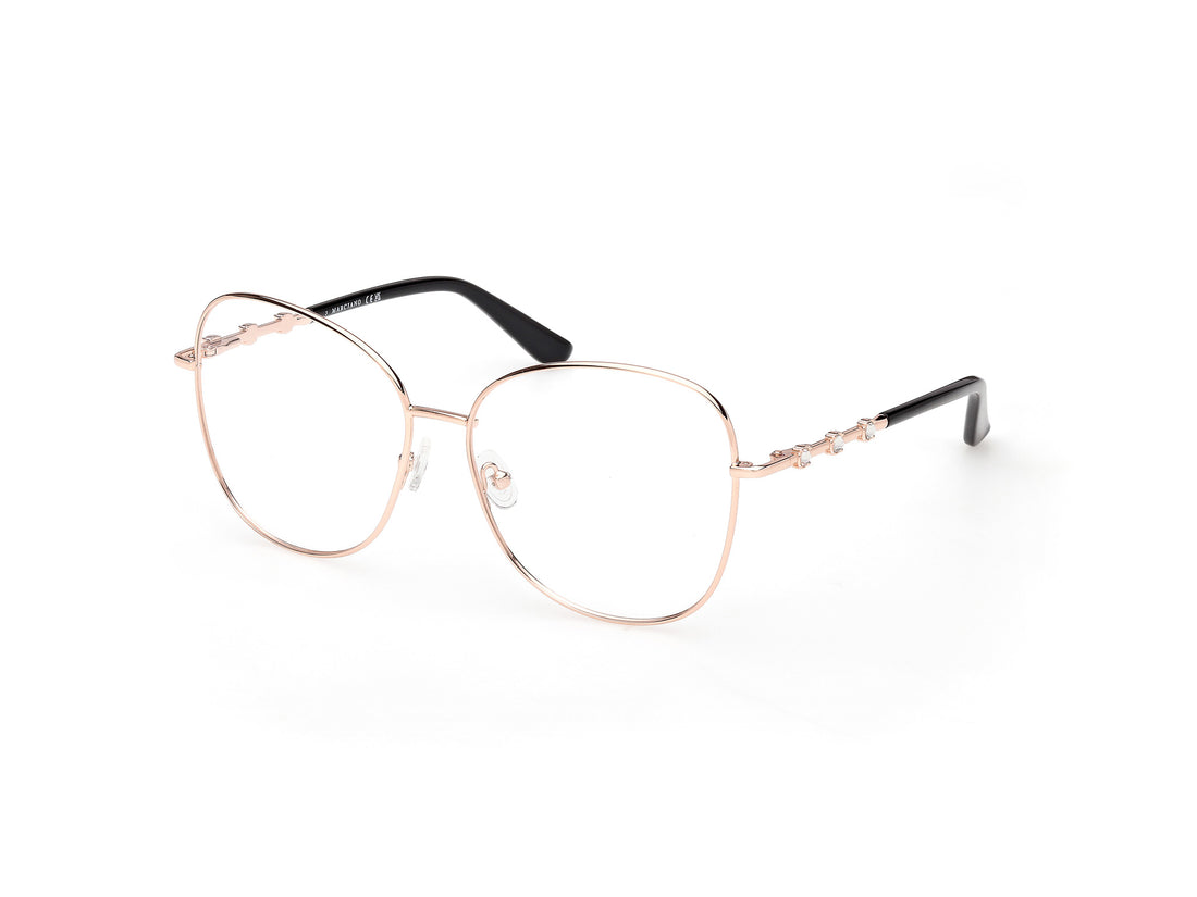 Brillen guess by marciano gm50044 028 dorado butterfly femenino größe 58mm - Hauptansicht