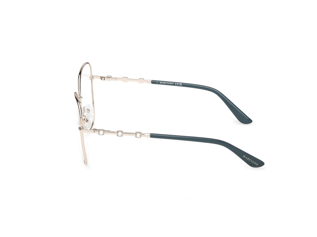 Brillen guess by marciano gm50044 033 dorado butterfly femenino größe 58mm - Detailansicht