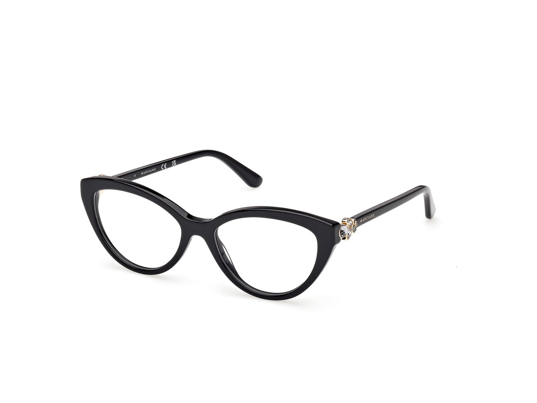 Brillen guess by marciano gm50049 001 negro cat eye femenino größe 52mm - Hauptansicht