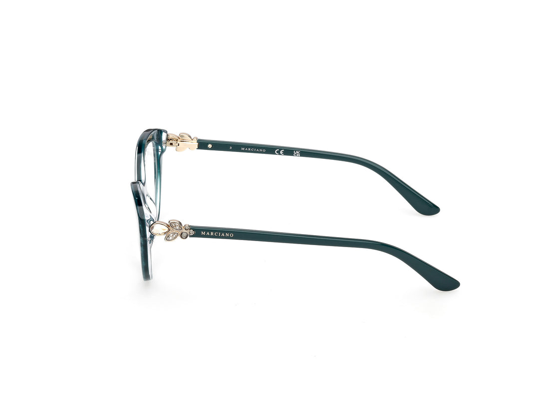 Brillen guess by marciano gm50049 089 azul cat eye femenino größe 52mm - Detailansicht