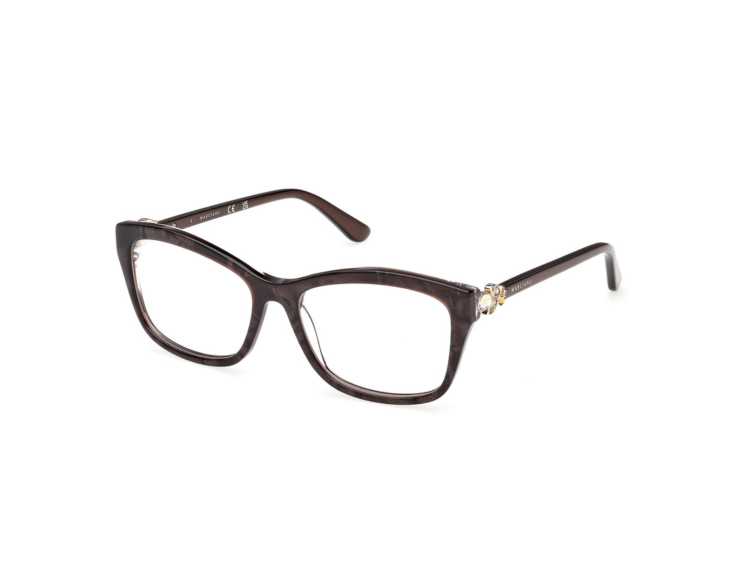 Brillen guess by marciano gm50050 050 marron rectangular femenino größe 54mm - Hauptansicht