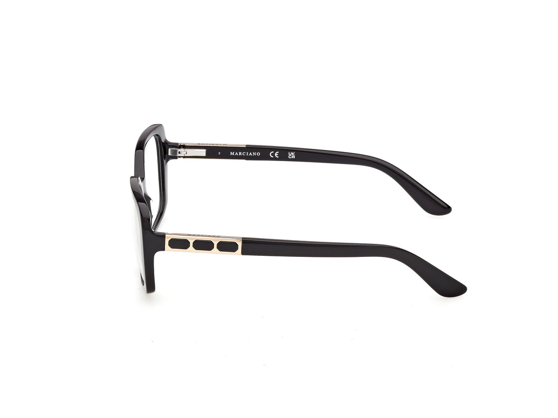 Brillen guess by marciano gm50054 001 negro square femenino größe 53mm - Detailansicht