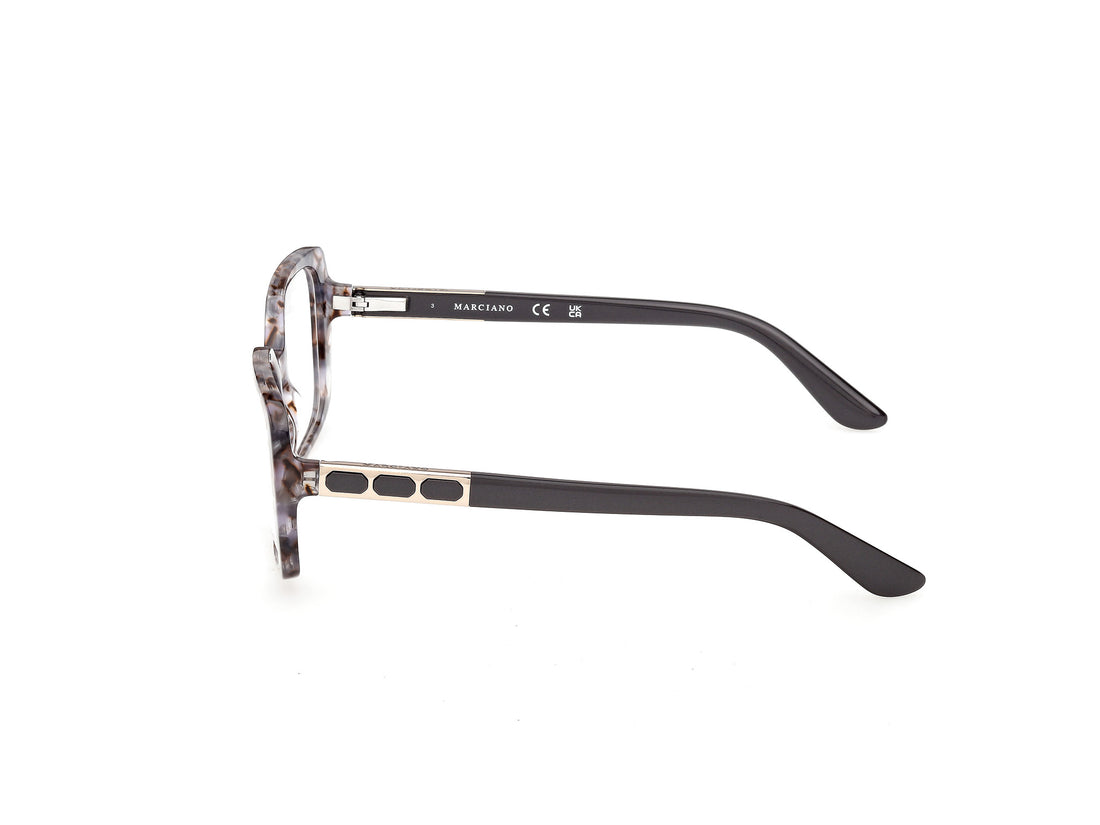 Brillen guess by marciano gm50054 020 gris square femenino größe 53mm - Detailansicht