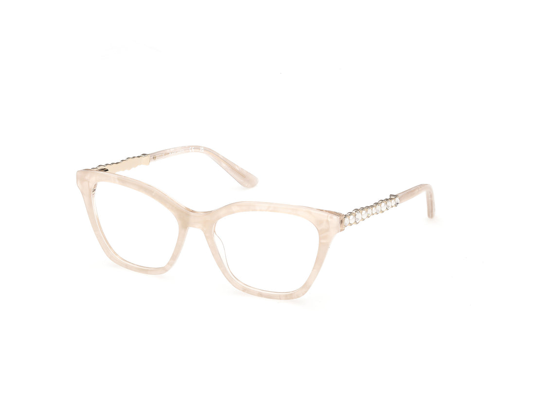 Brillen guess by marciano gm50059 059 beige square femenino größe 53mm - Hauptansicht