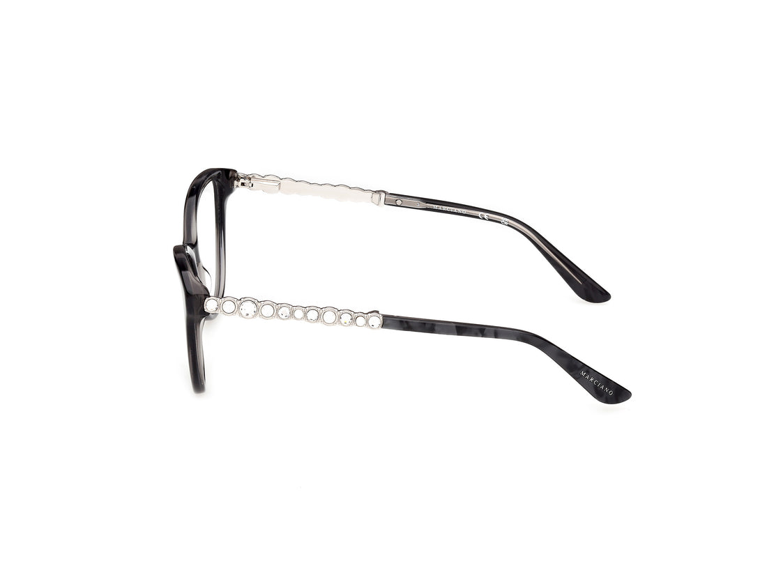 Lunettes de vue guess by marciano gm50060 005 negro cat eye femenino taille 54mm - Vue détaillée